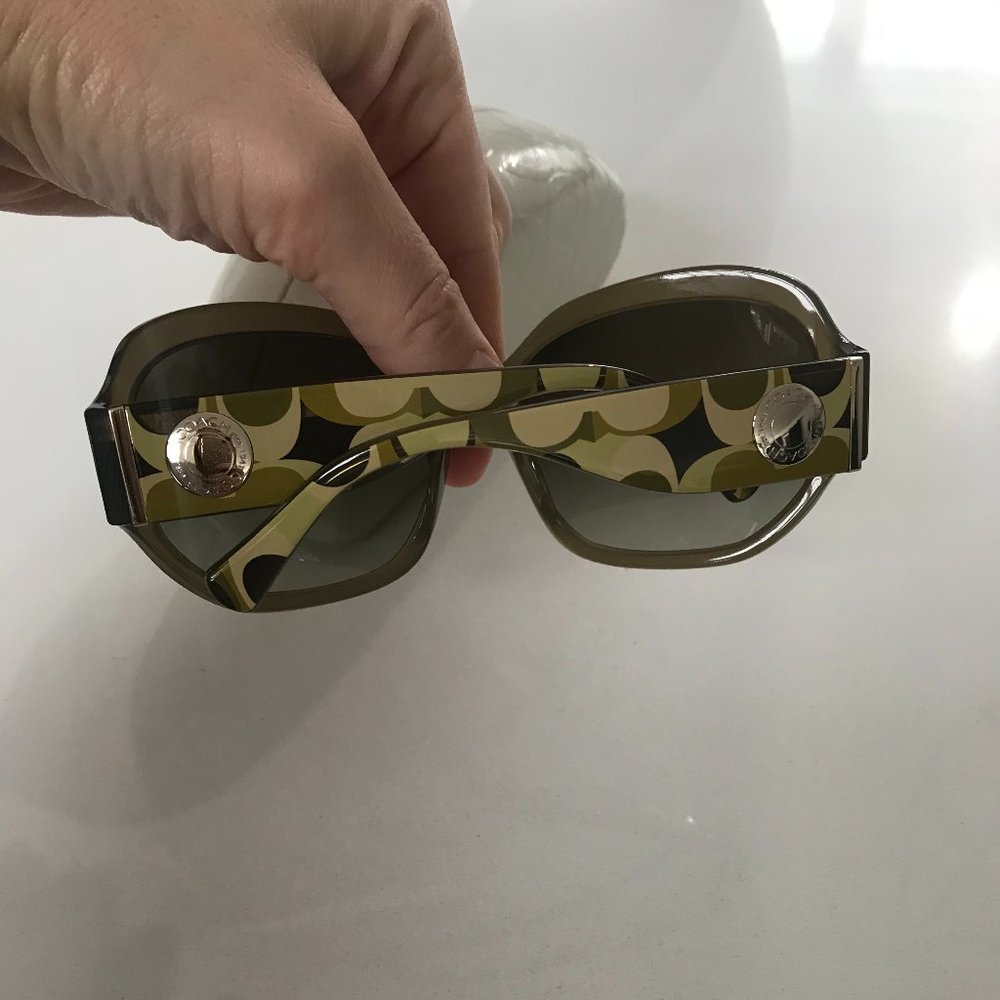 Green Coach Sunglasses